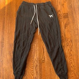 PINK Victoria’s Secret Black Joggers